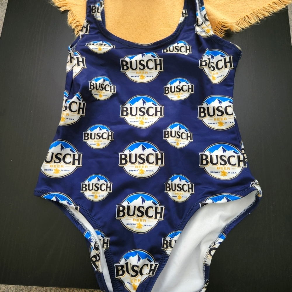 COPY - Shinesty Busch Beer Swim Suit Size Medium